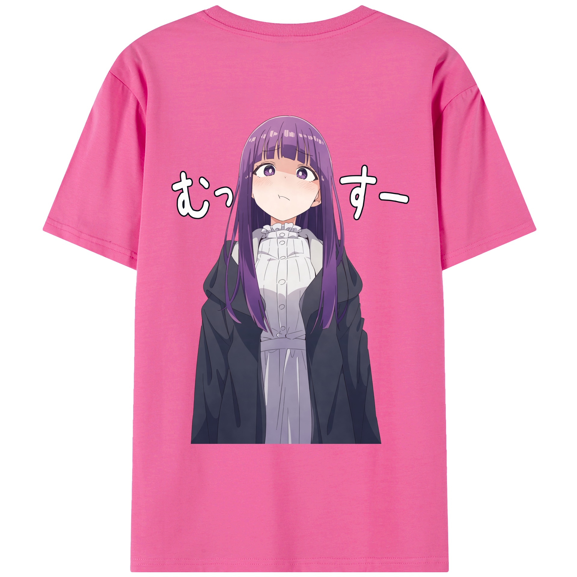 （画像用） 葬送のフリーレン Frieren レディース半袖Tシャツ(バックプリント)